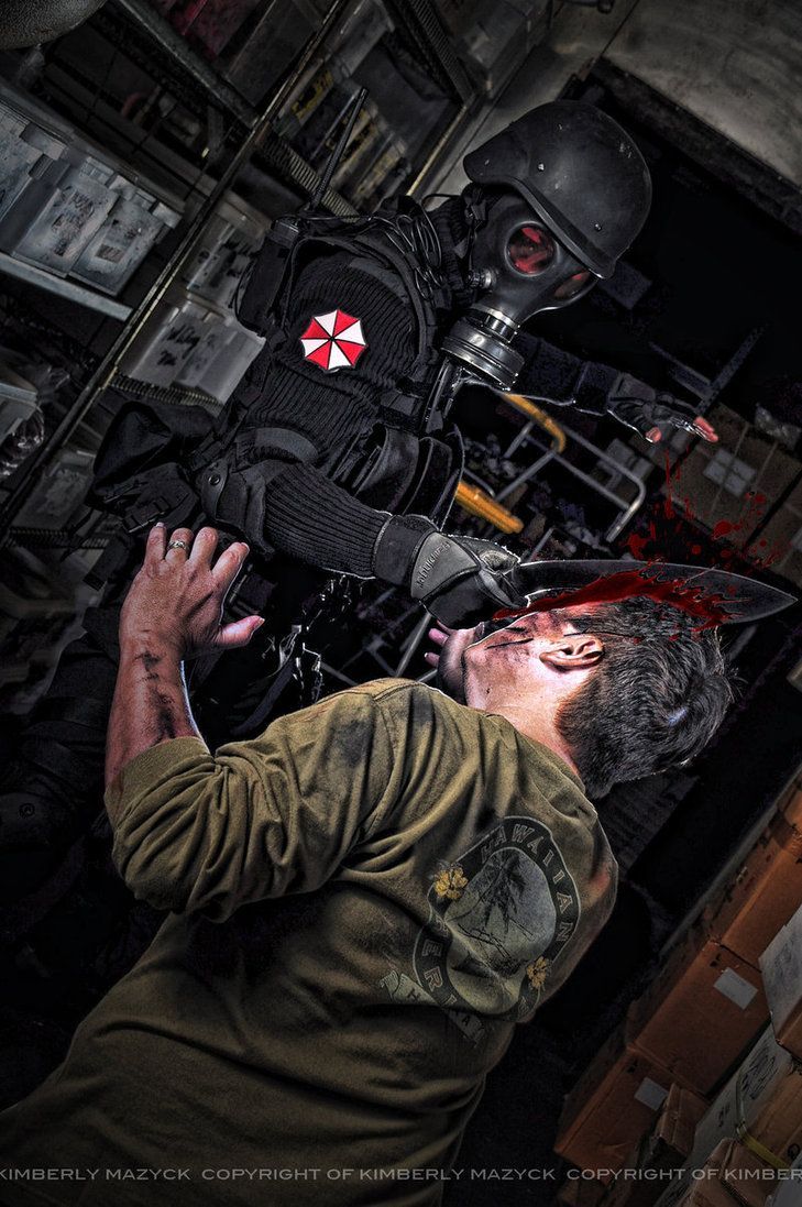 729x1097  Солдаты корпорации Umbrella Обои - Обои Пещера