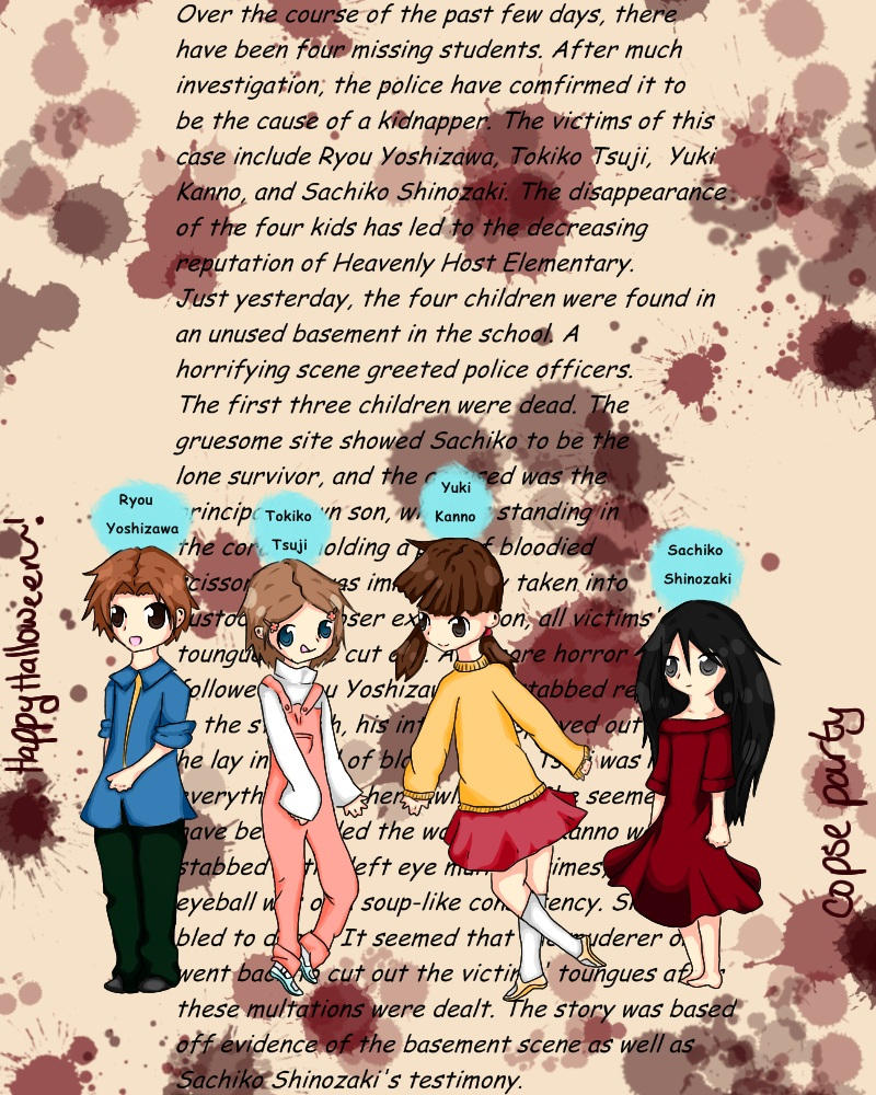 800x1000  Вечеринка трупов - Элементарные жертвы Небесного воинства от FairyBlueSoul на DeviantArt