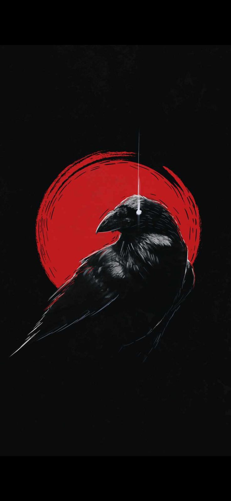 736x1594  Эксклюзивные обои The Crow Raven | Рисунки ворон, Искусство ворон, Hd обои черепа