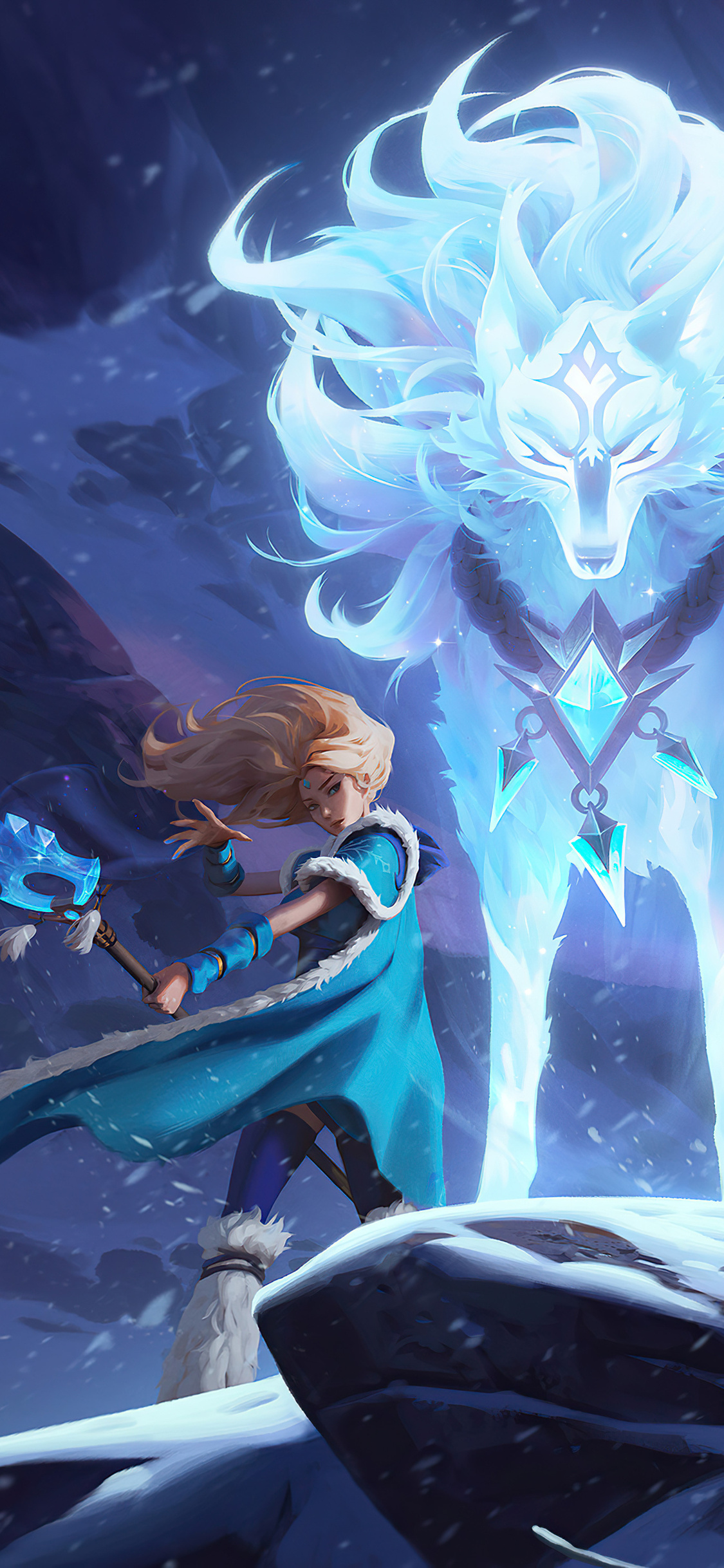 1125x2436  Crystal Maiden Dota 2 5k Iphone XS,Iphone 10,Iphone X HD 4k Обои, изображения, фоны, фото и картинки 1125x2436
