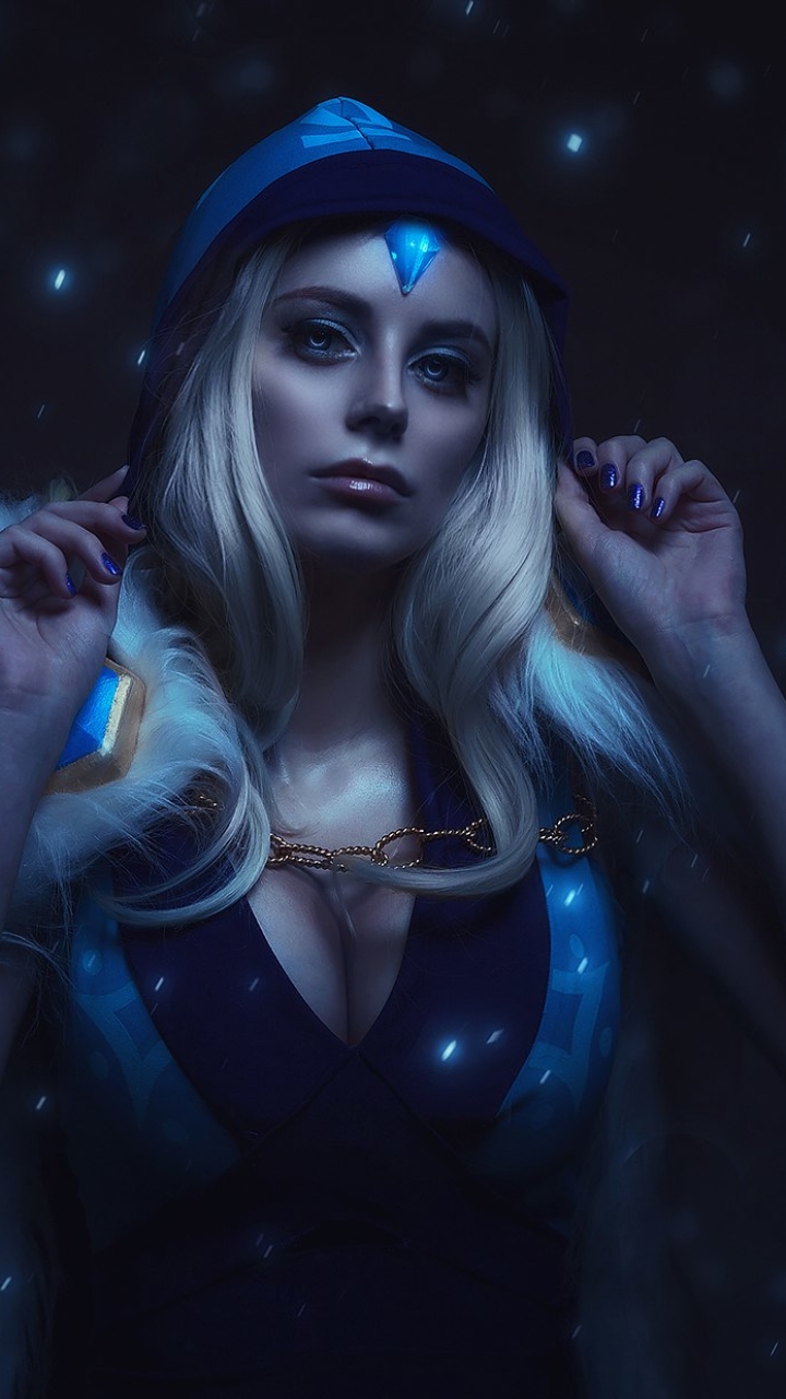 720x1280  Скачать картинки «Crystal Maiden (Dota 2)» на телефон, бесплатно HD картинки «Crystal Maiden (Dota 2)»