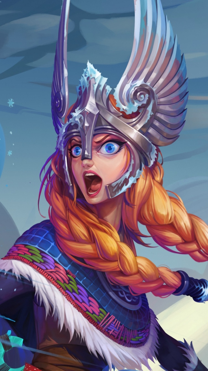 720x1280  Crystal Maiden Arcana: Frost Avalanche Dota 2 от самоубийства-r00m на DeviantArt