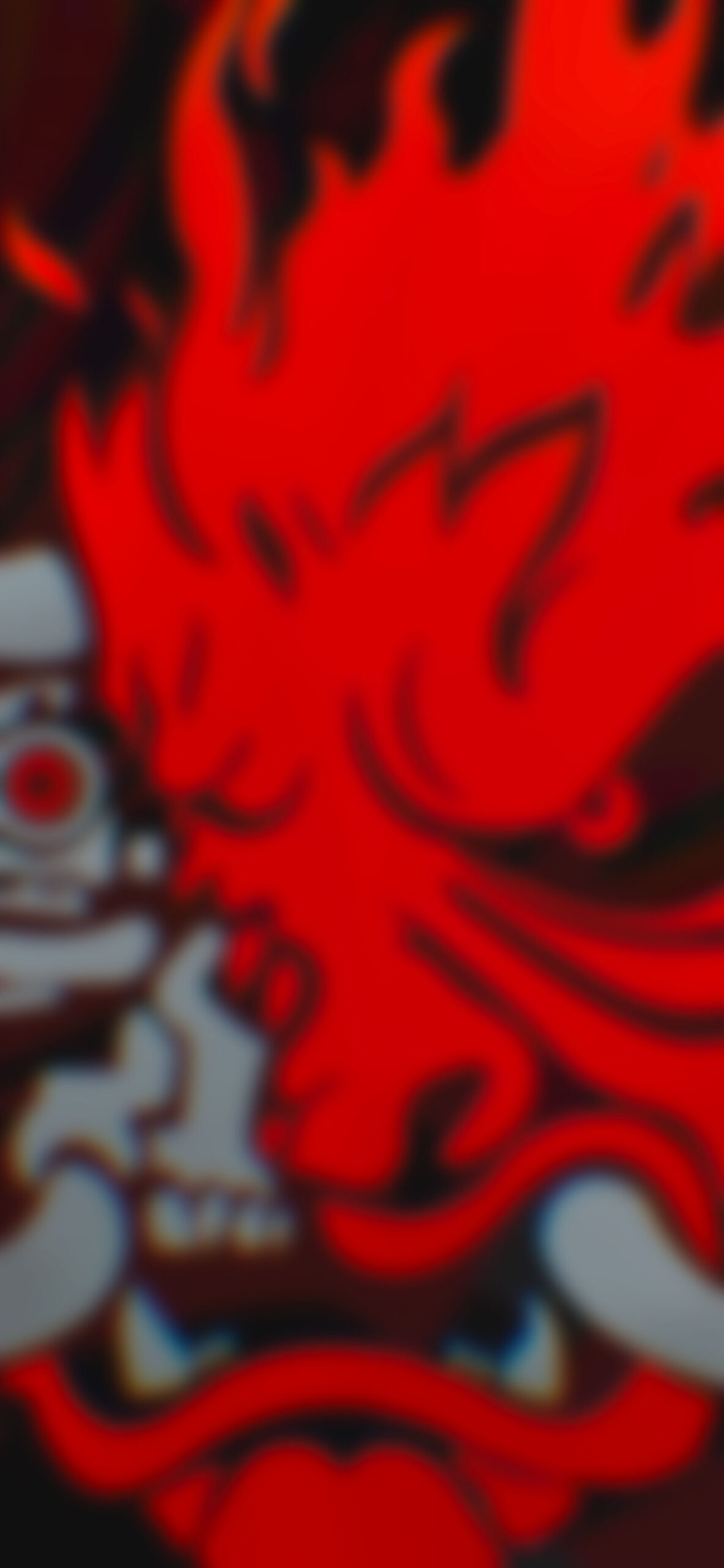 1183x2560  Обои Cyberpunk 2077 для телефона - Фоны с логотипом самурая 🦾🔥