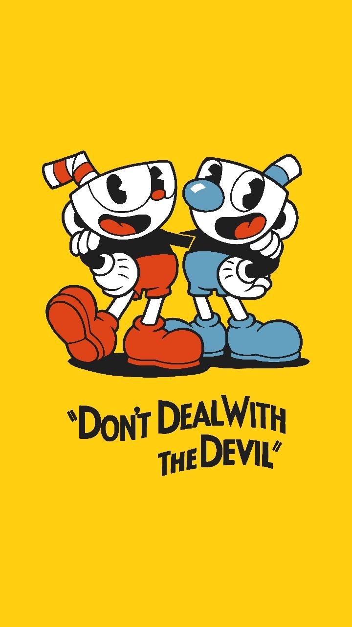 720x1280  Загрузите обои Cuphead от Tomo2511 — 27 — бесплатно на ZEDGE™ прямо сейчас. Просмотрите миллионы популярных обоев 2017 года… | Сделка с дьяволом, Обои на телефон, Винтажный мультфильм