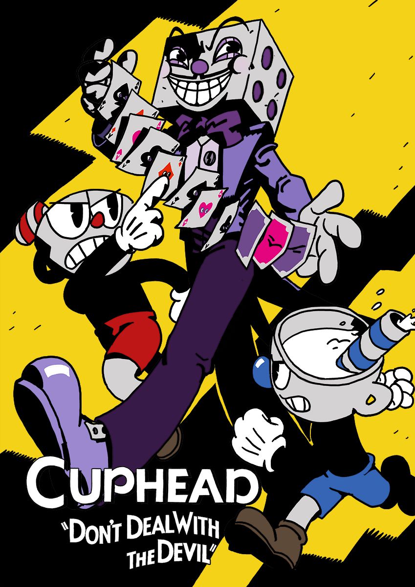 849x1200  Обои Cuphead и Mugman — Wallpaper Cave