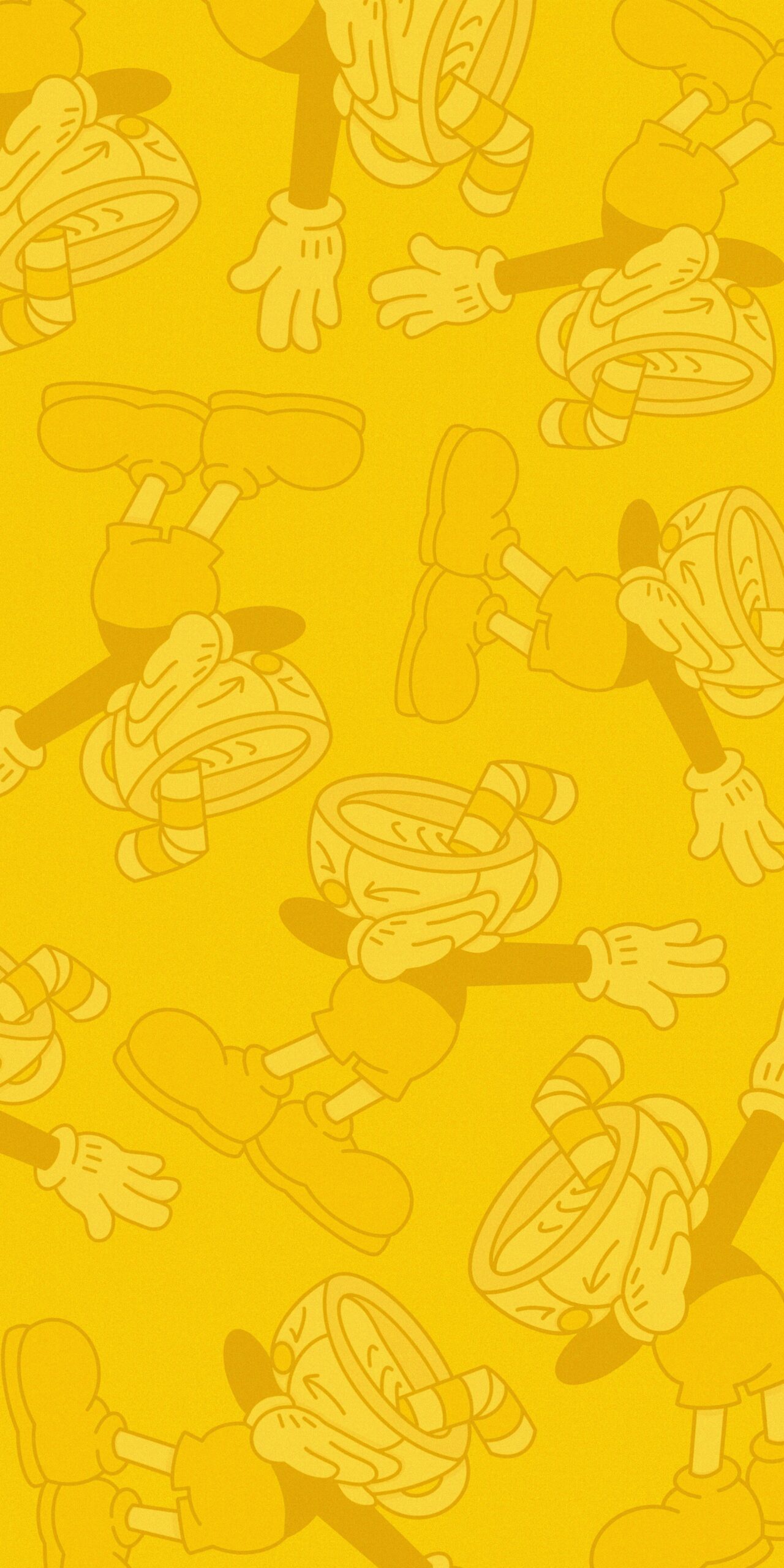 1280x2560  🥤 Желтые обои Cuphead Dab — вот и все! - Клан Обои