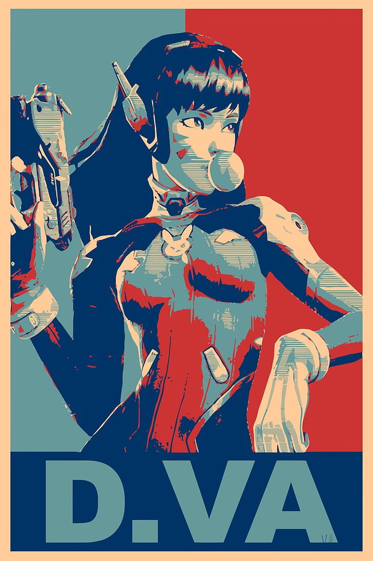 728x1093  HD обои: произведение искусства D.Va, пропаганда, D.Va (Overwatch), геймер, история, прошлое | Обои Блик | Обои Overwatch, D.va overwatch, Постеры Overwatch