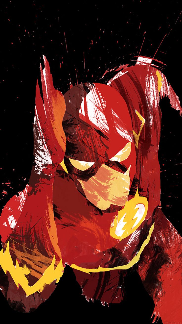 736x1309  ah42-flash-speed-dark-hero-illust-minimal-art | Флеш-обои, Марвел фон, Обои Android