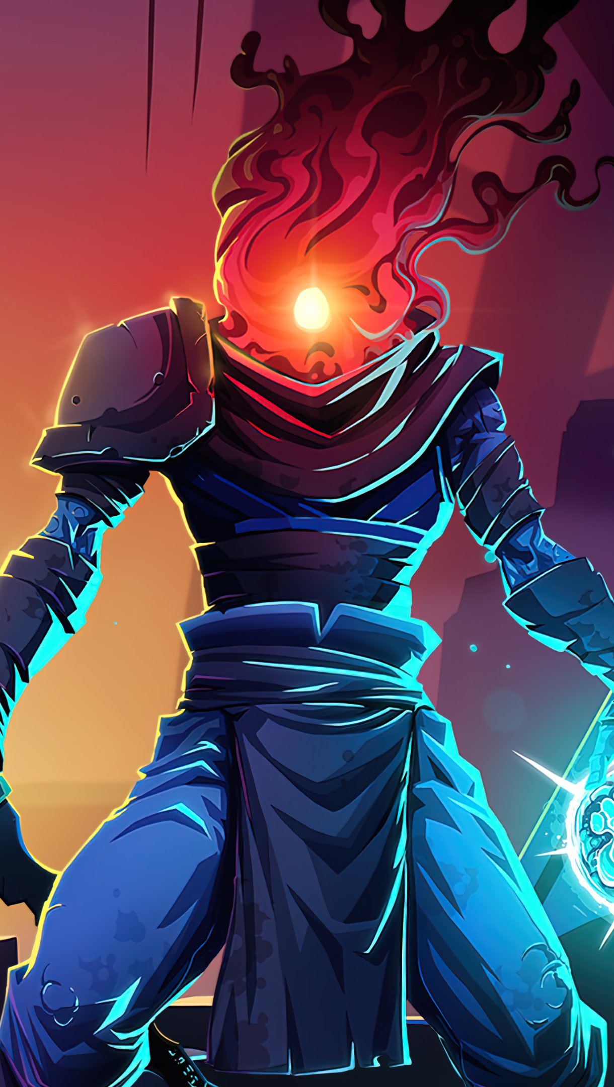 1220x2160  Персонаж Dead Cells Обои 4k HD ID:9238