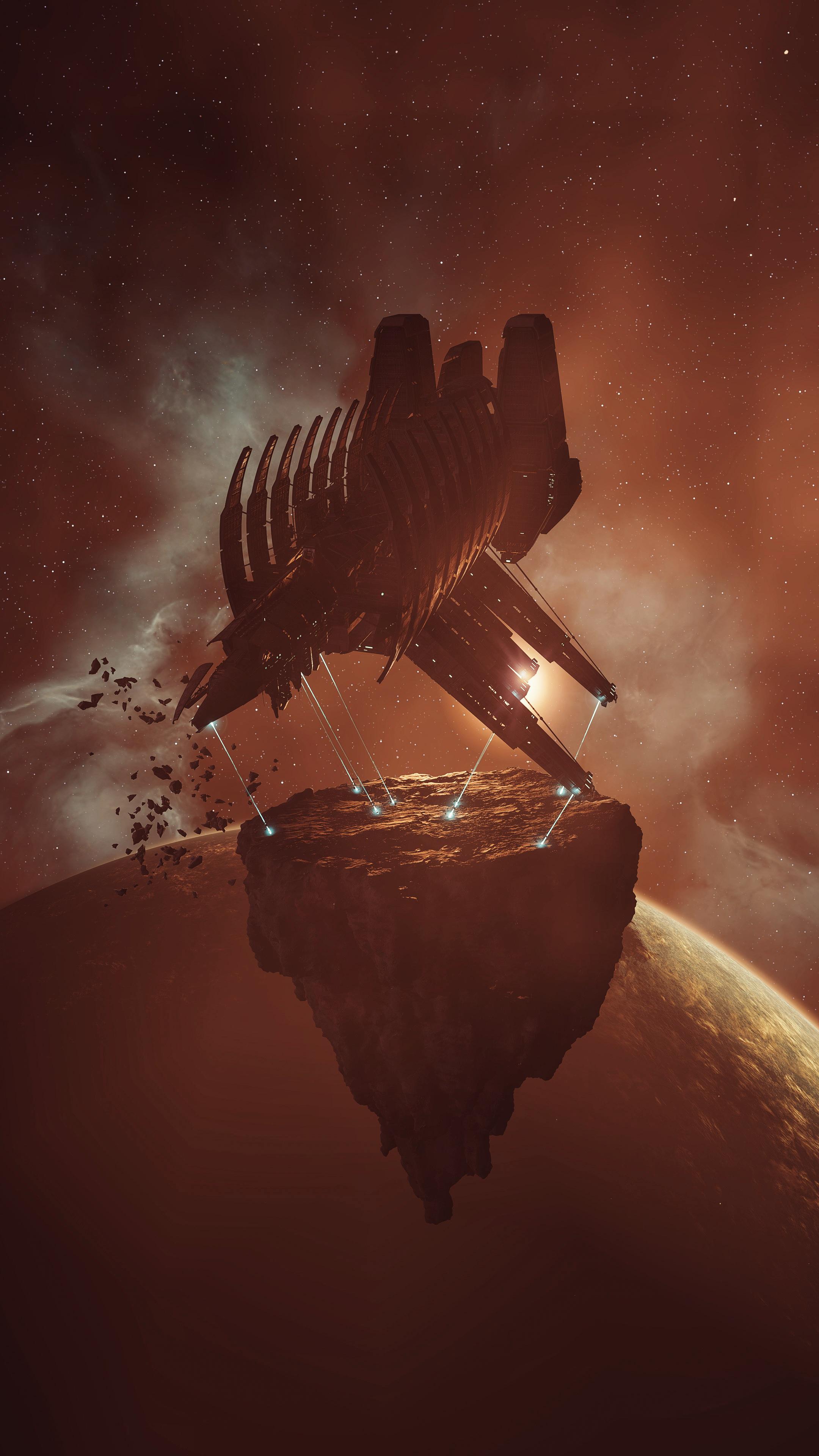 2160x3840  USG Ishimura [Dead Space]: r/phonewallpapers