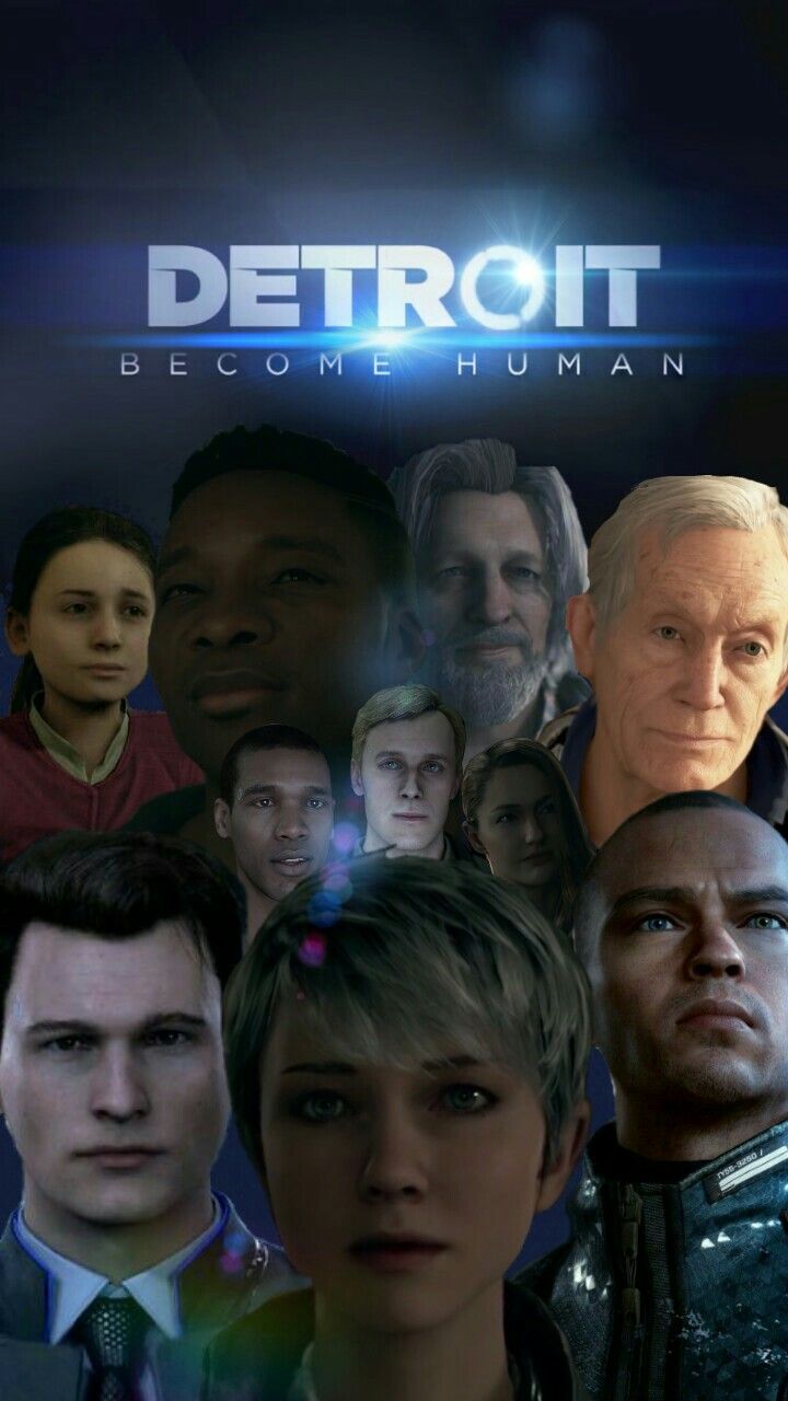 720x1280  Обои из игры Detroit Become Human | Детройт стал человеком, Игра Детройт стал человеком, Стать человеком