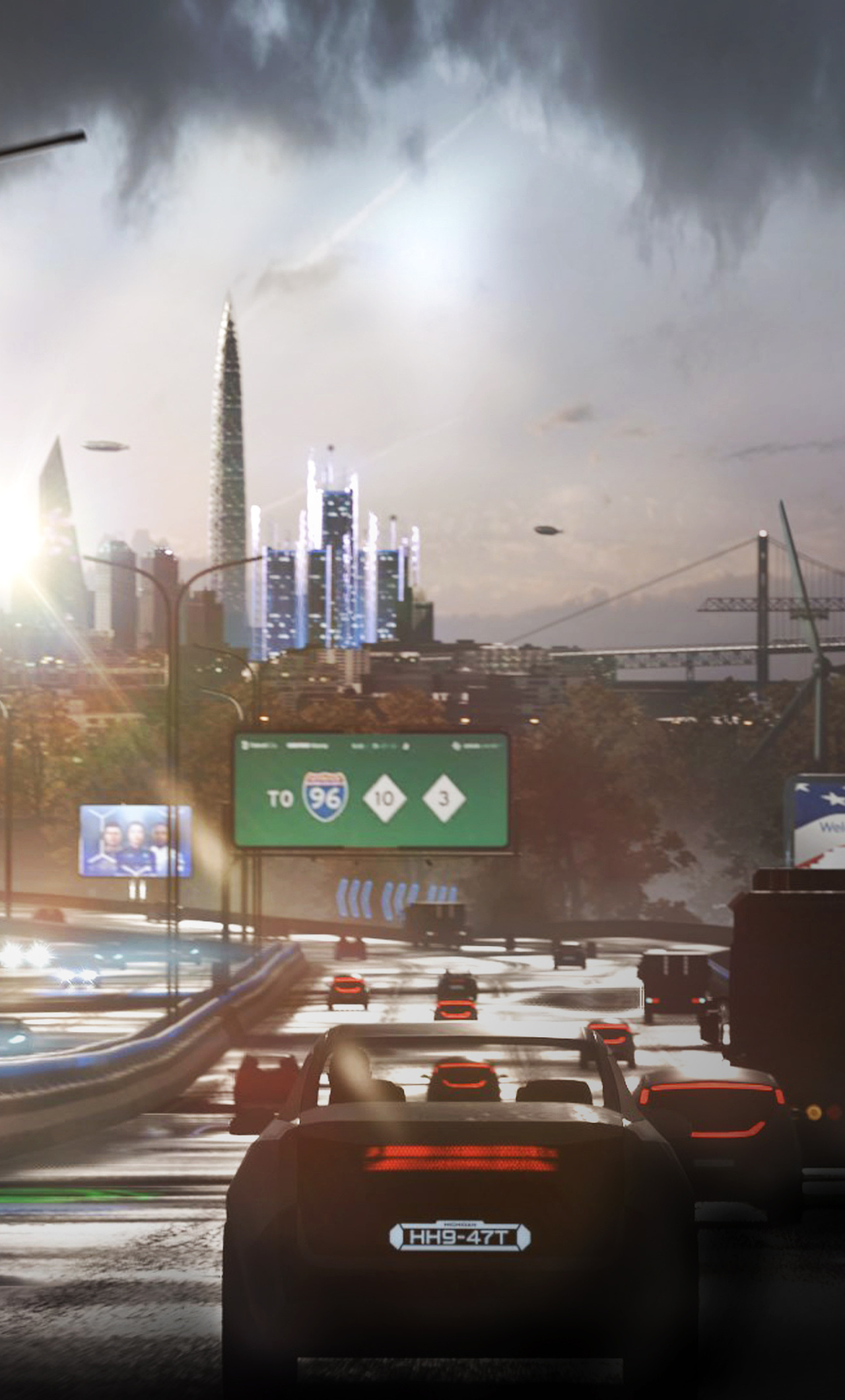 1280x2120  1280x2120 Detroit Become Human City View Vehicles 4k iPhone 6+ HD 4k Обои, изображения, фоны, фотографии и картинки