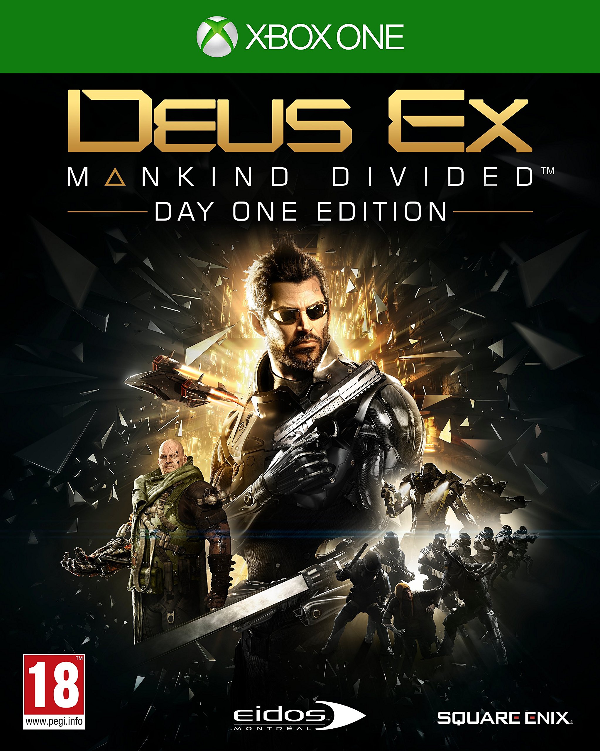 Антоккья — Deus Ex Mankind Divided / Дизайн постера