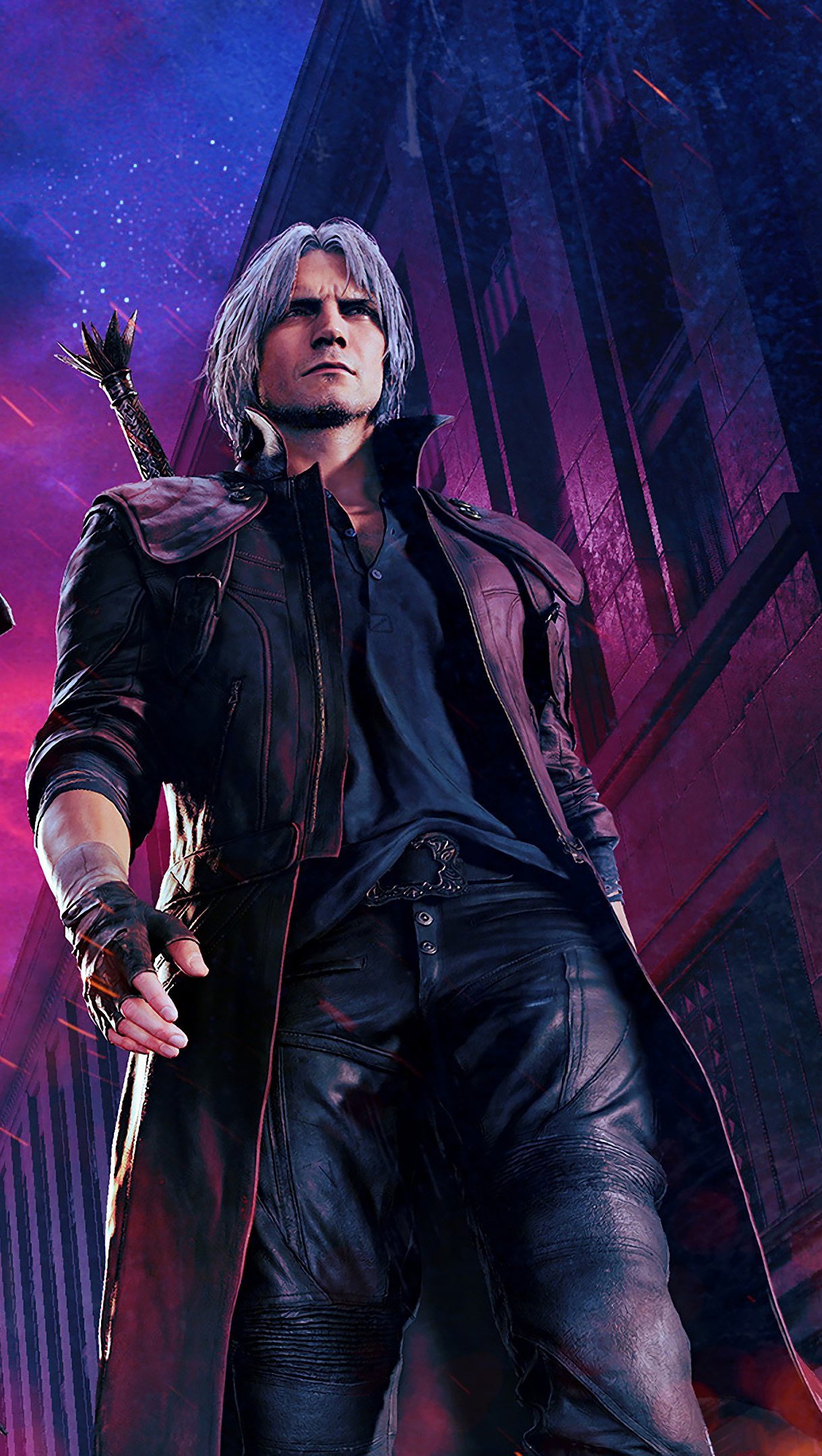 1220x2160  Ви, Неро и Данте из Devil May Cry 5 Обои 4k HD ID:4321