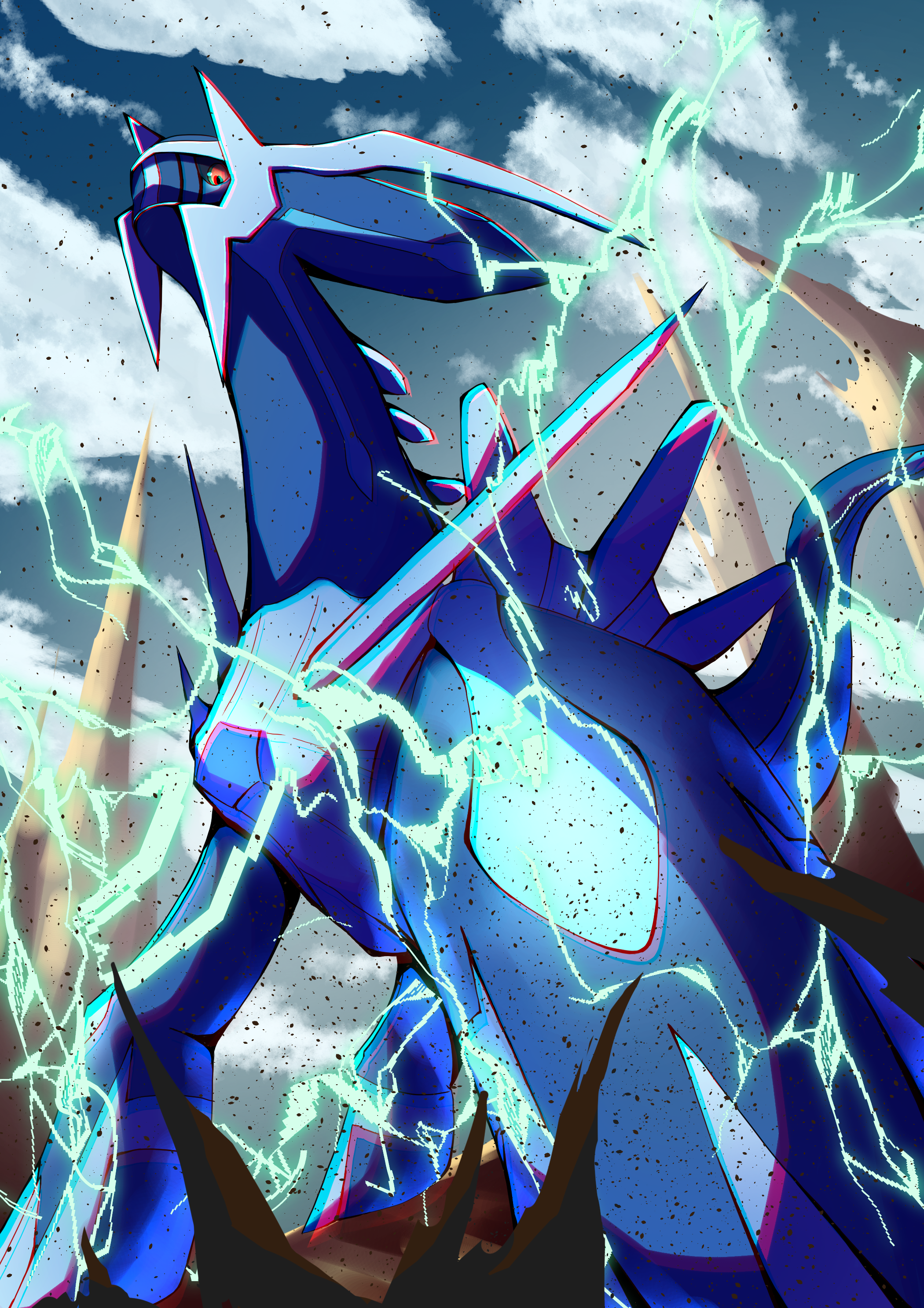 2100x2970  Диалга - Покемон - Доска изображений Zerochan Anime