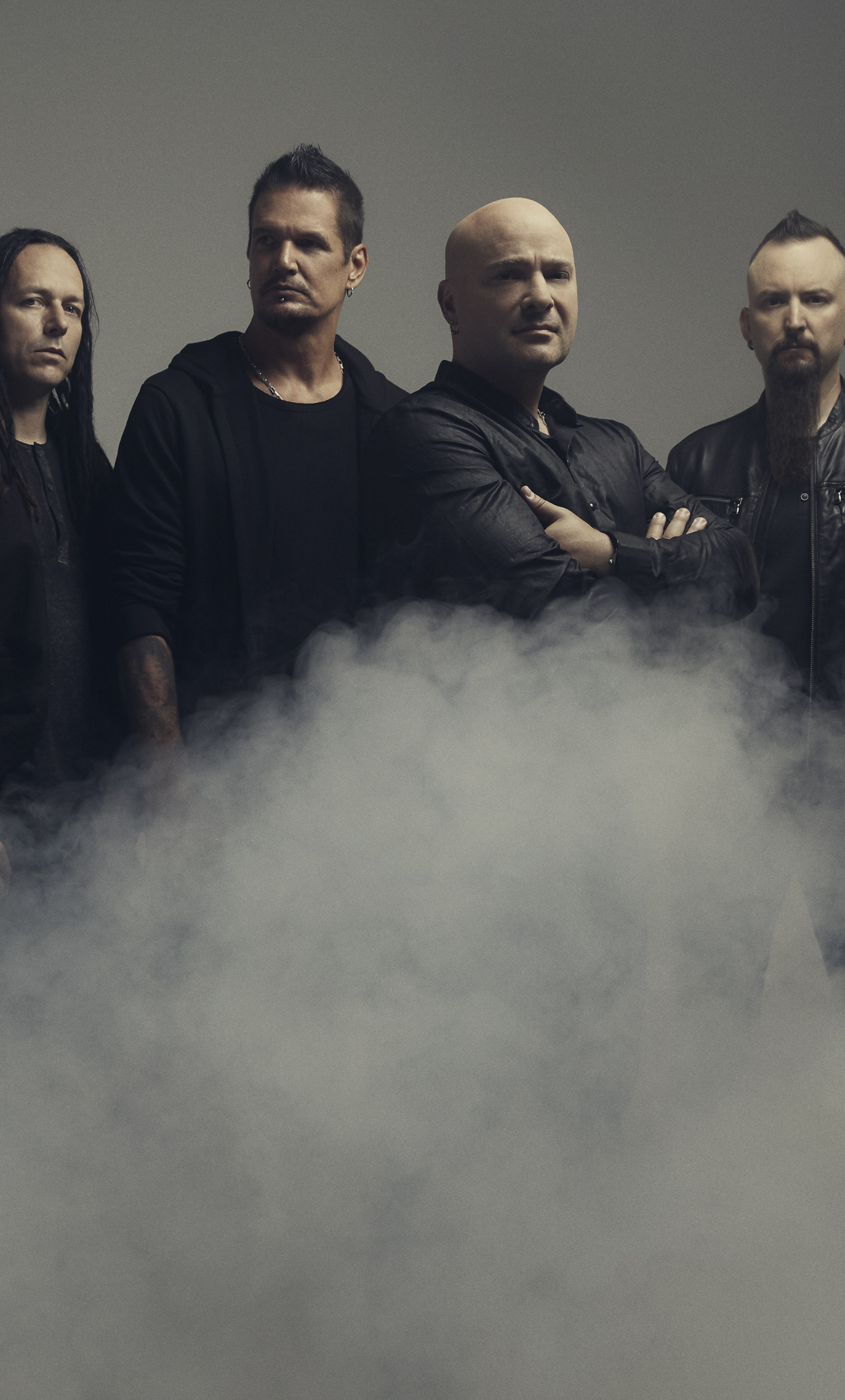1280x2120  Обои Disturbed Band для iPhone 6+, HD 4k, изображения, фоны, фотографии и картинки 1280x2120
