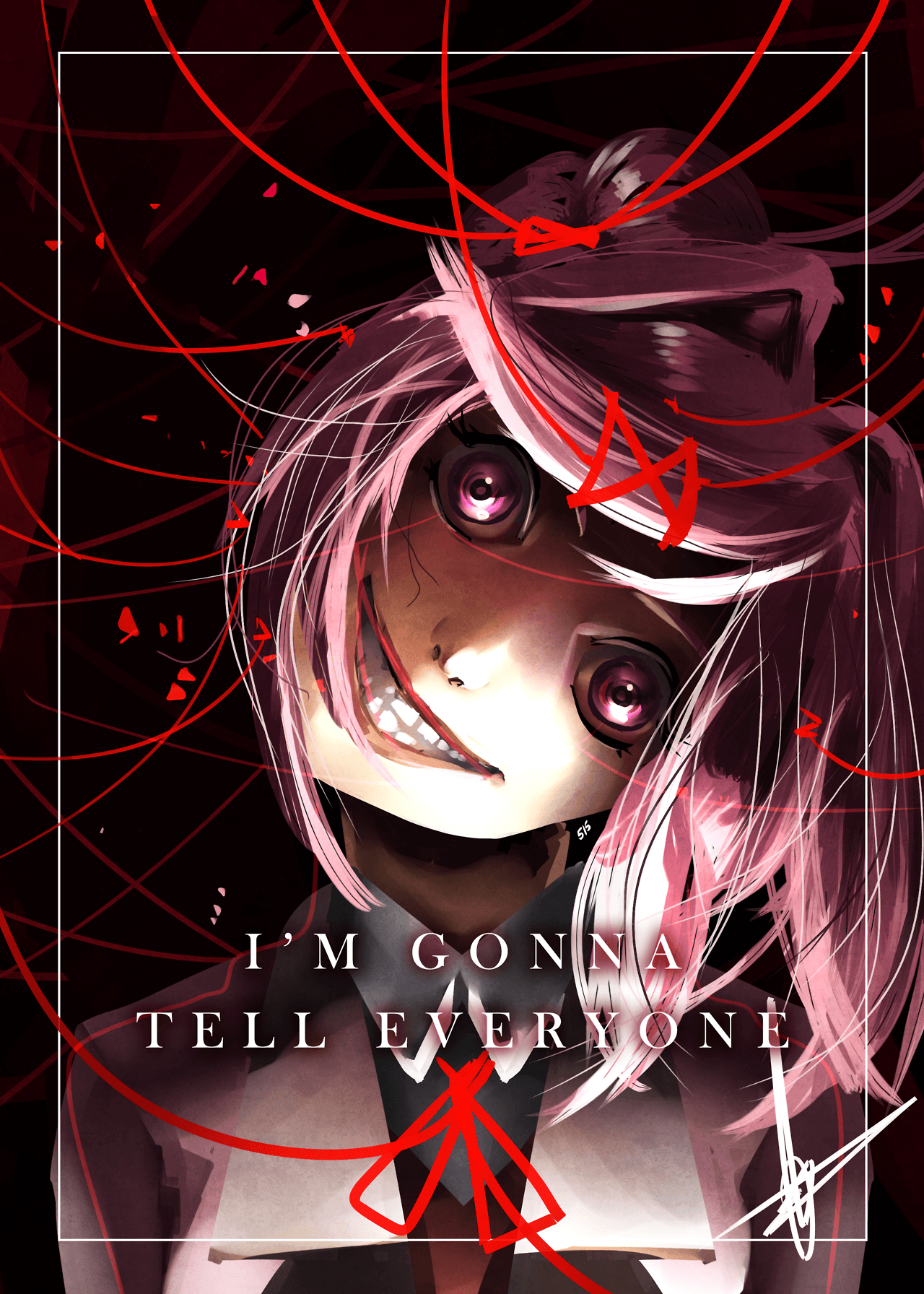 1280x1792  Литературный клуб Доки Доки! Обои - Пещера обоев