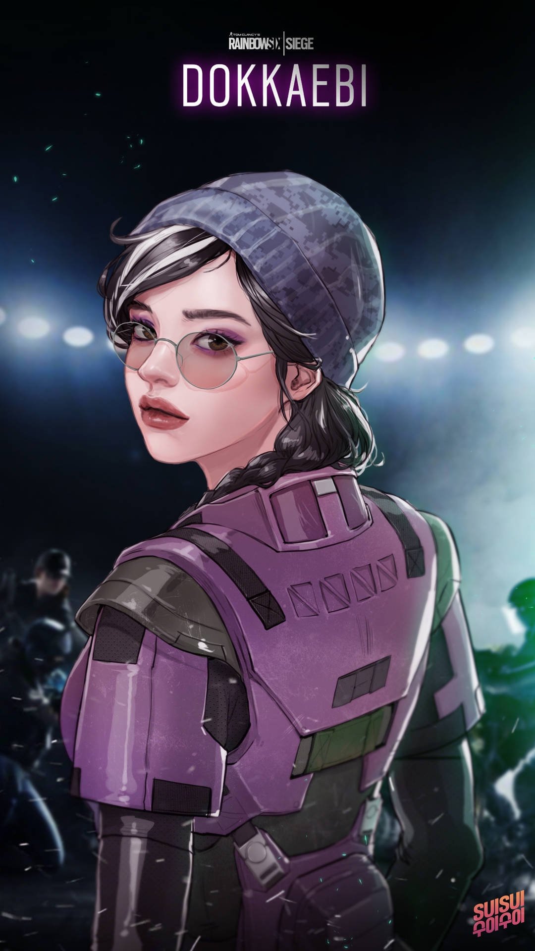 1080x1920  Обои R6s dokkaebi от Hamza5682 — Скачать на ZEDGE™ | 7177