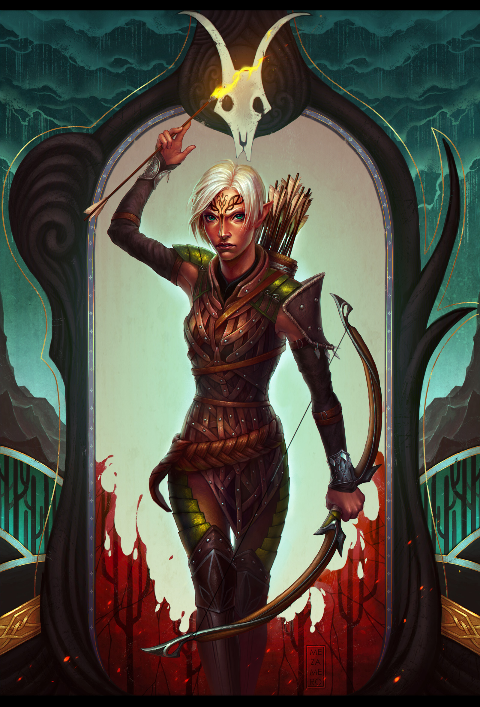 1600x2355  Скачать обои «Лелиана (Dragon Age)» на телефон, бесплатно HD картинки «Лелиана (Dragon Age)»