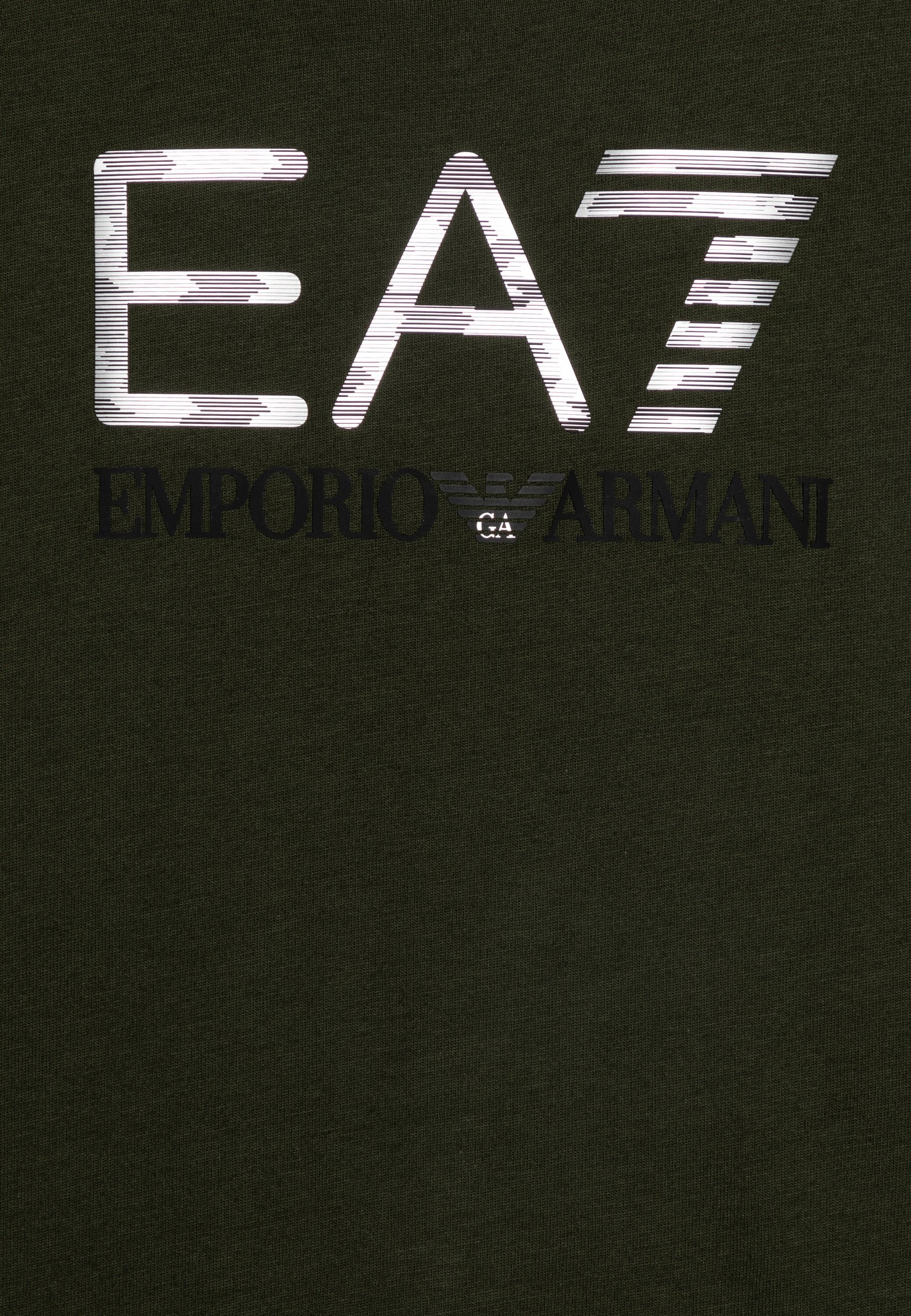 1801x2600  EA7 Emporio Armani UNISEX - Топ с длинными рукавами - спортивная сумка/темно-зеленый - Zalando.co.uk