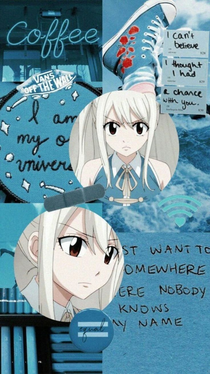 736x1308  Люси Хартфилия из Fairy Tail Обои | Аниме фея, Аниме обои, Аниме