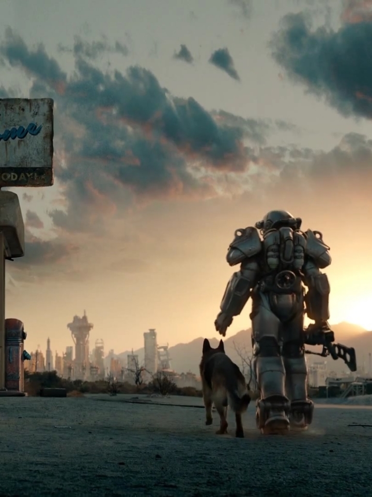 768x1024  Скачать обои «Power Armor (Fallout)» на телефон, бесплатные HD картинки «Power Armor (Fallout)»