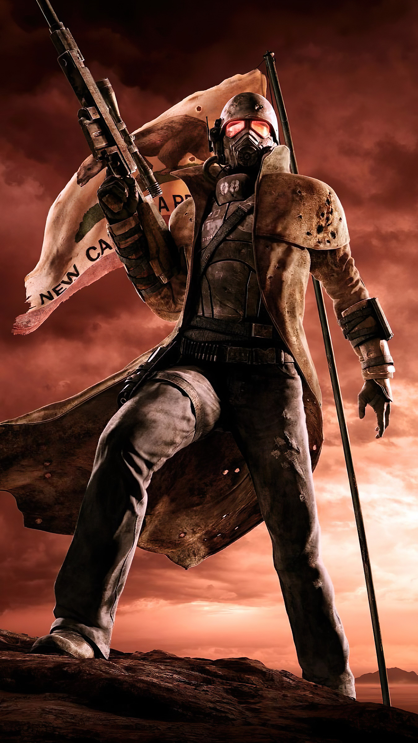 Fallout new vegas обои на телефон