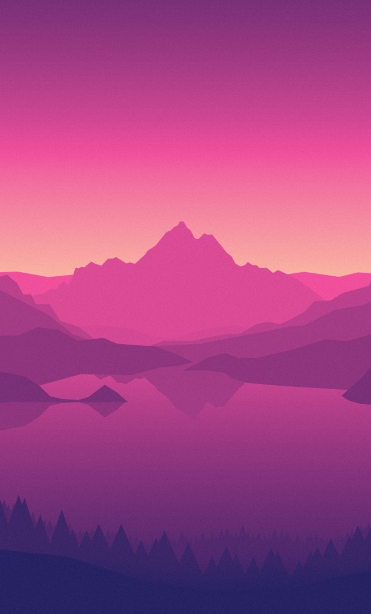 1280x2120  Обои для телефона Firewatch — Обои Пещера