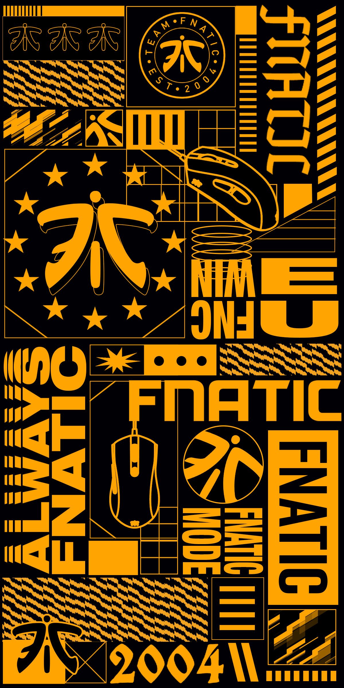 1200x2400  Обои режима Fnatic на Behance | Gambar latar belacang spanduk, Обои Medis, Гамбар
