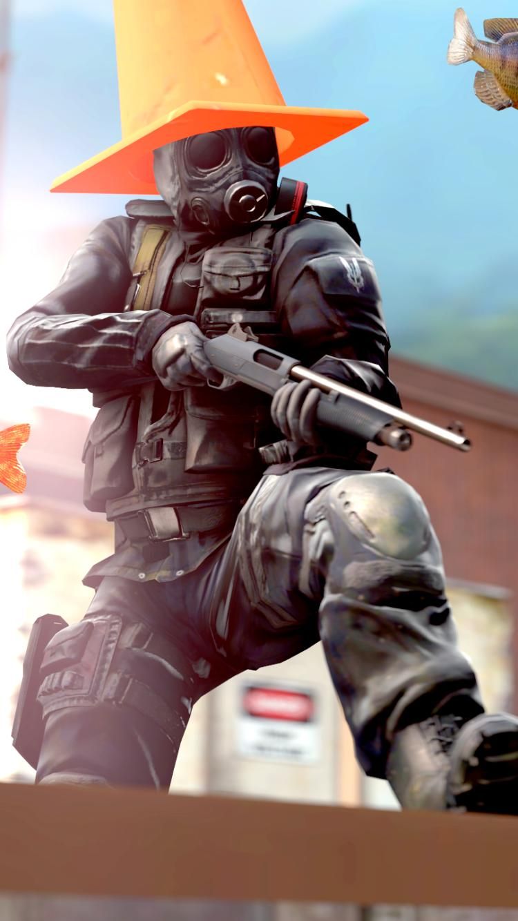 750x1334  Обои для мобильного телефона Cs Go - Пещера обоев