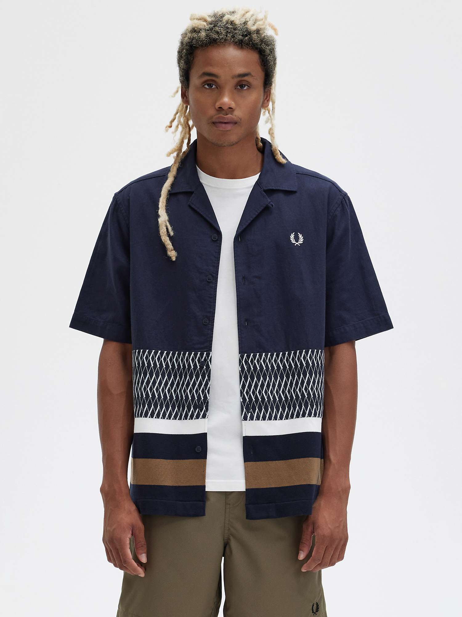 1500x2000  ФУТБОЛКА FRED PERRY (коричневый/шварц)