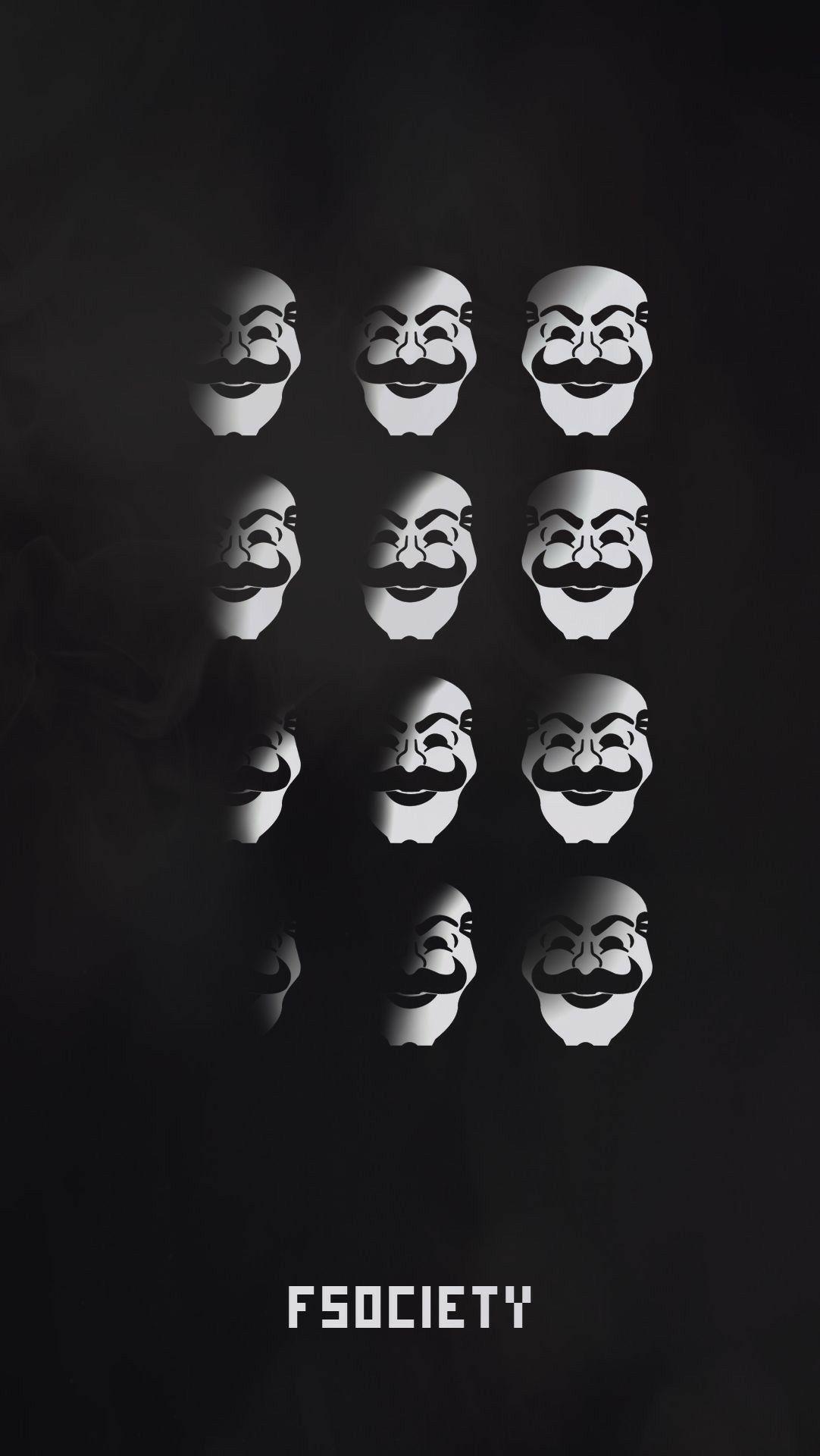 1082x1920  Обои Fsociety — Пещера обоев