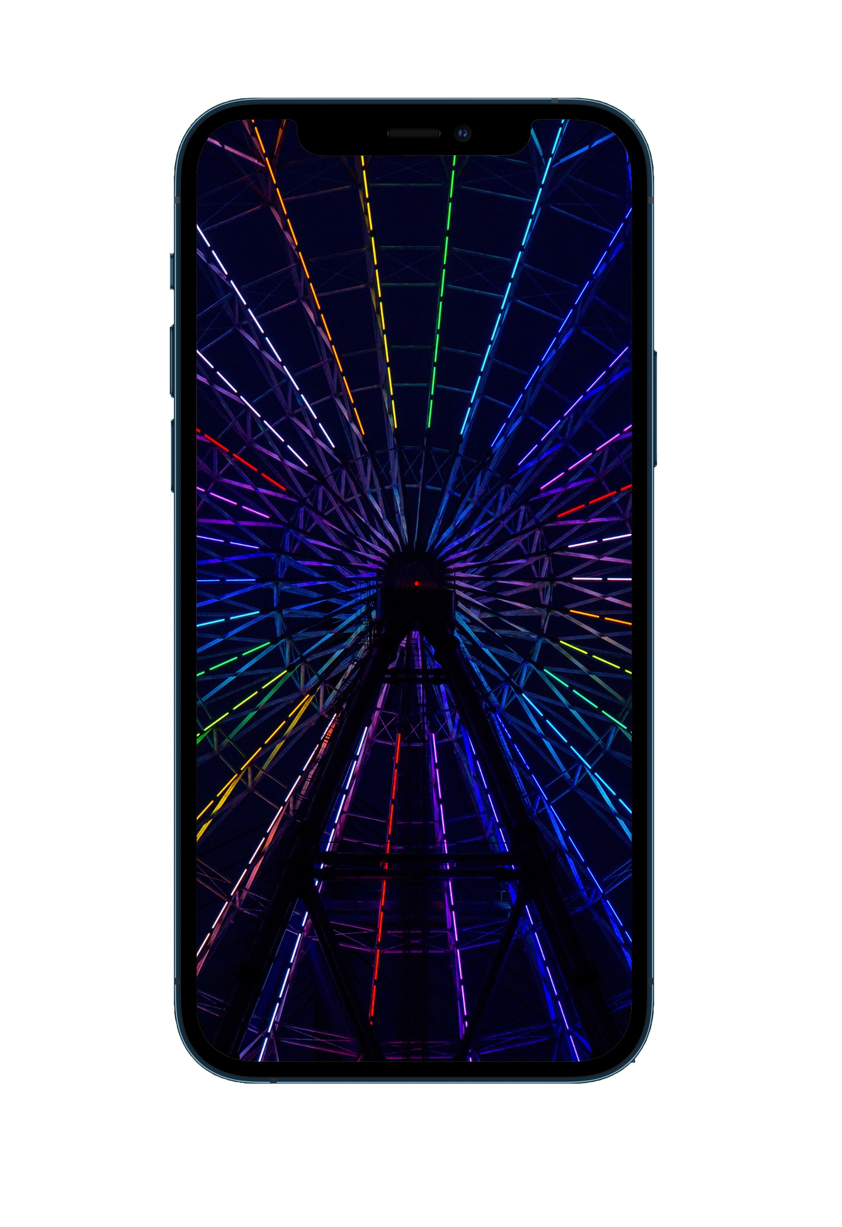 1681x2449  10 ярких неоновых обоев для iPhone