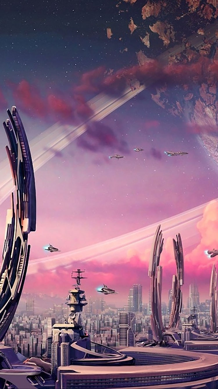 750x1334  Фоновые обои будущего - EnWallpaper