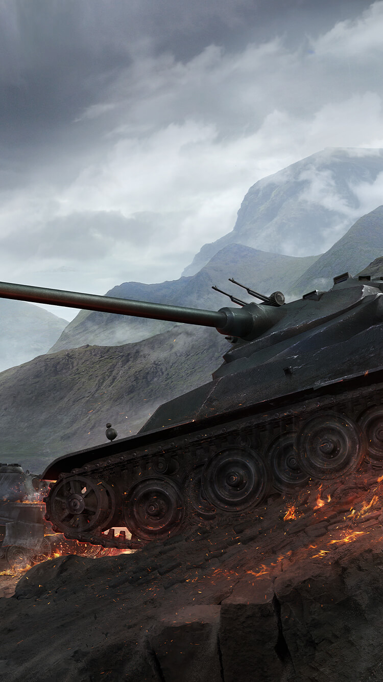 750x1334  Больше старых обоев в новых размерах | Общие новости | Мир танков
