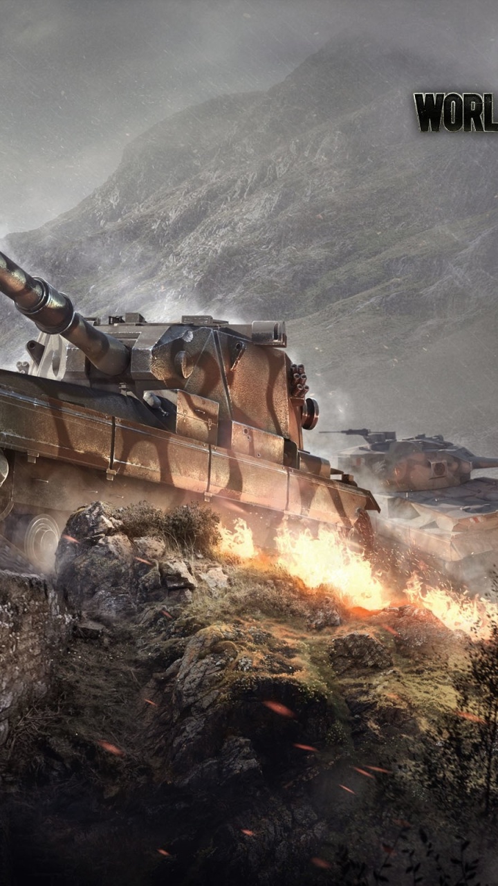 720x1280  Обои World of Tanks Blitz на мобильный телефон 720x1280 [HD]