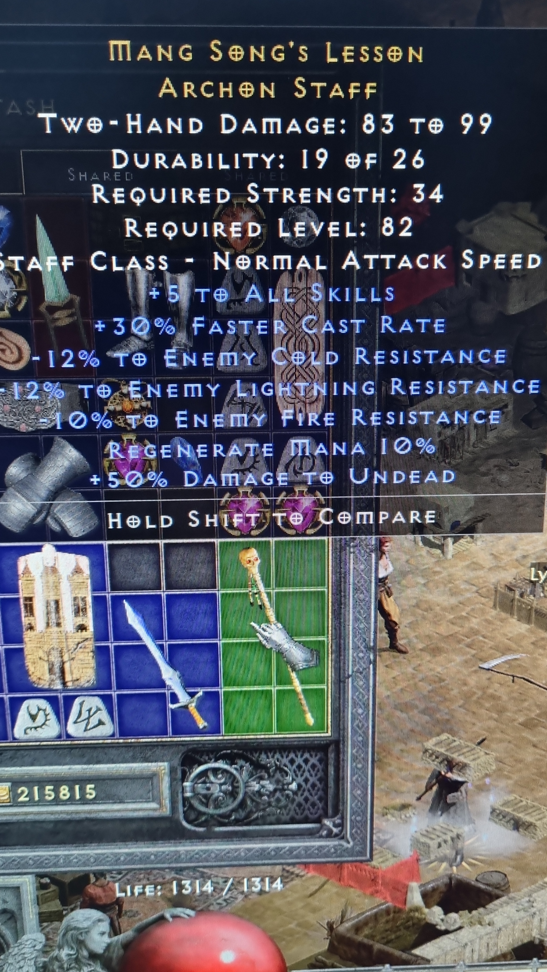 1080x1919  Первый раз! D2R Лестница S3 (Каменная гробница TZ): r/Diablo