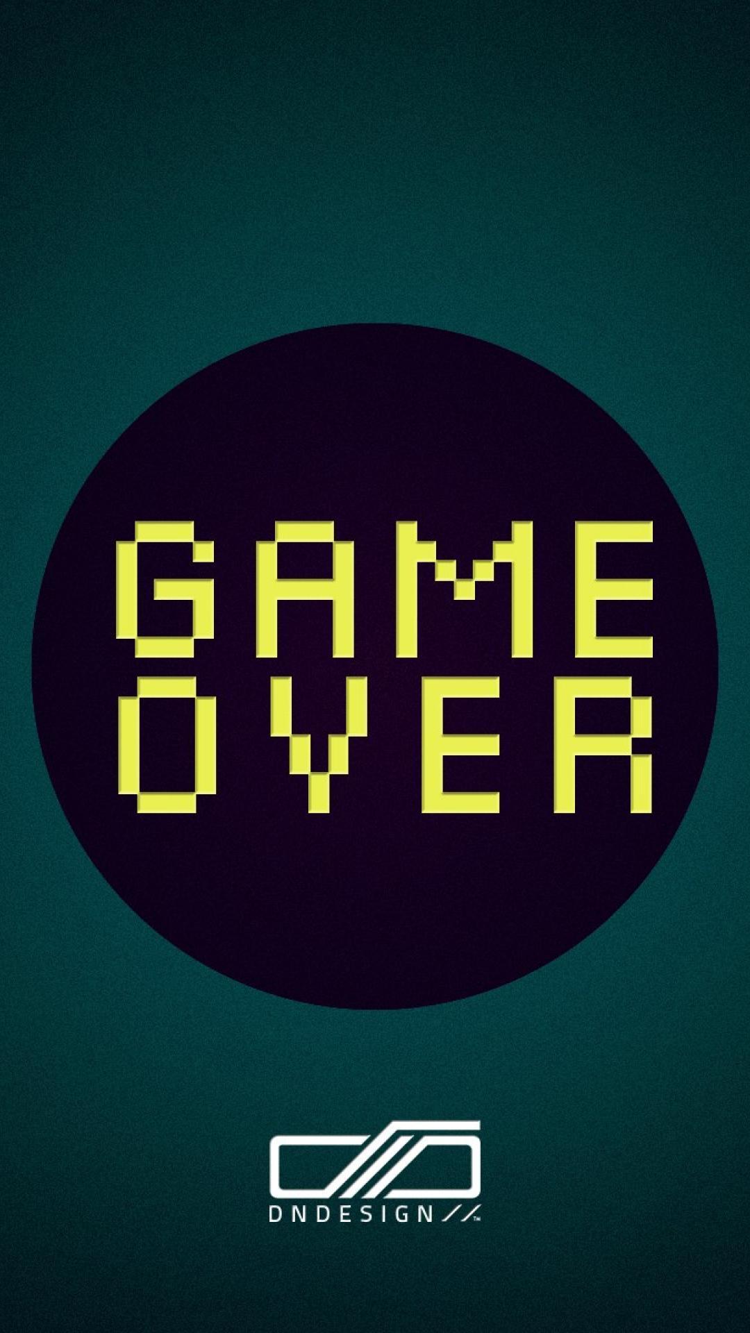 1080x1920  Обои Game Over для iPhone — Wallpaper Cave