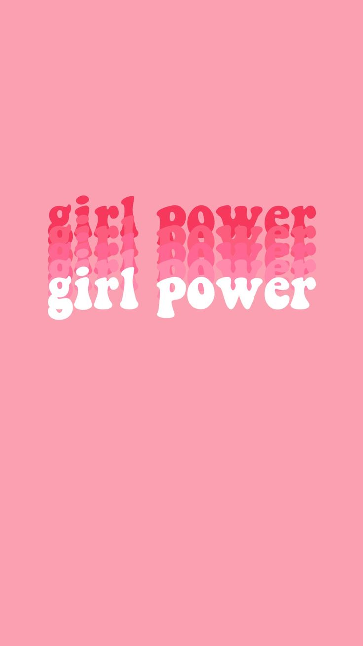 736x1308  Эстетические обои/экран блокировки | Обои Power, Розовые обои аниме, Girl power art