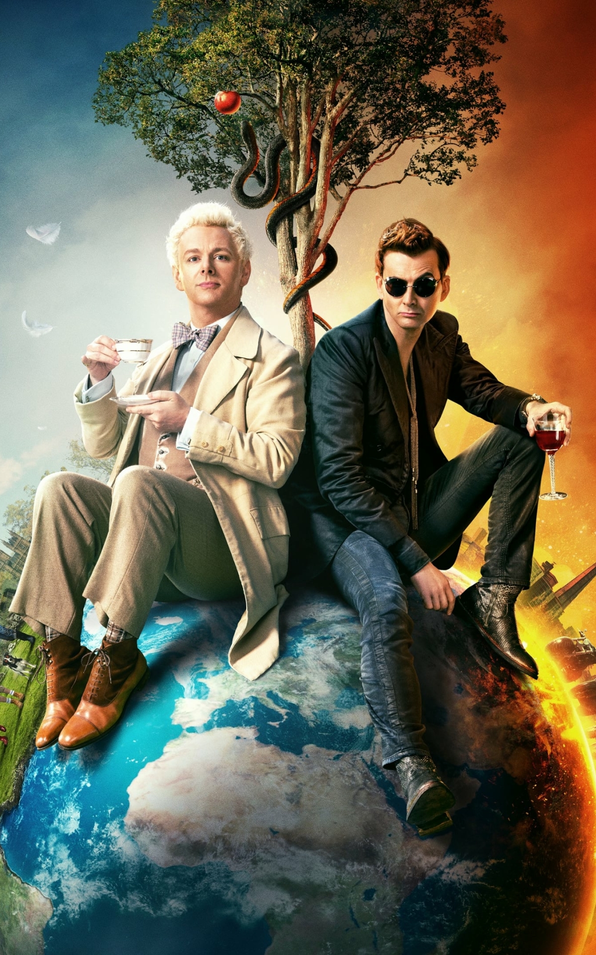 1200x1920  Обои «Благие знамения» для телефона - Mobile Abyss