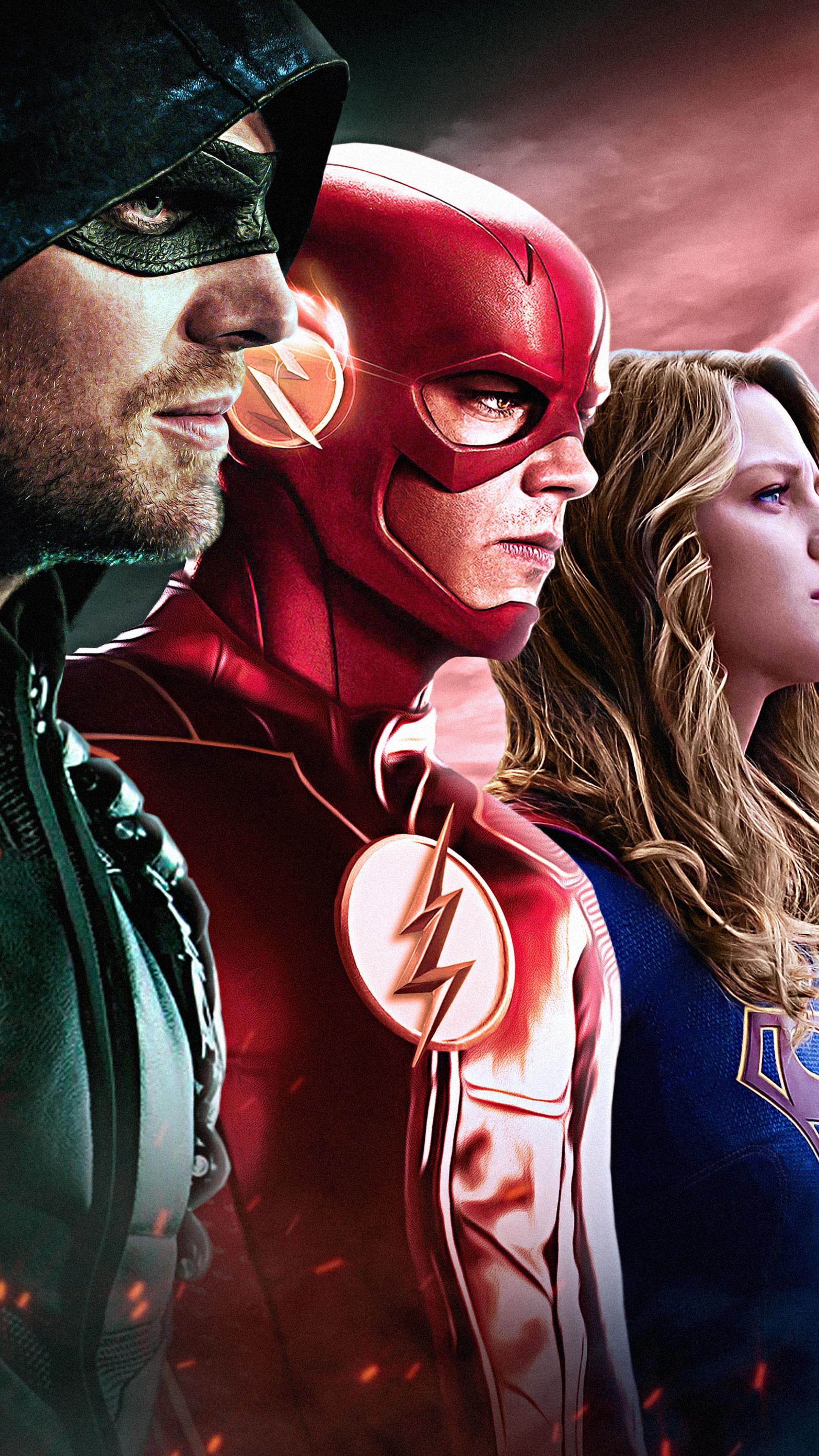 2160x3840  Зеленая стрелка и обои со вспышкой (43+ изображения внутри)