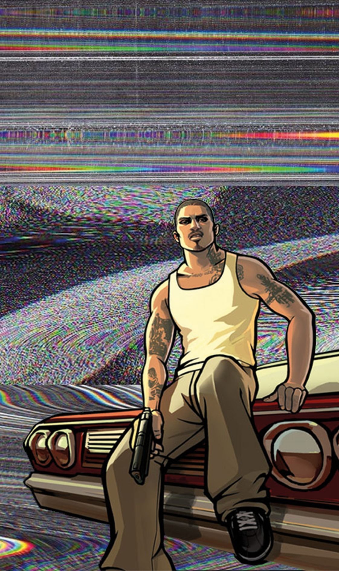 1122x1890  Grand Theft Auto - Сан Андреас Скачать обои | МобКубок