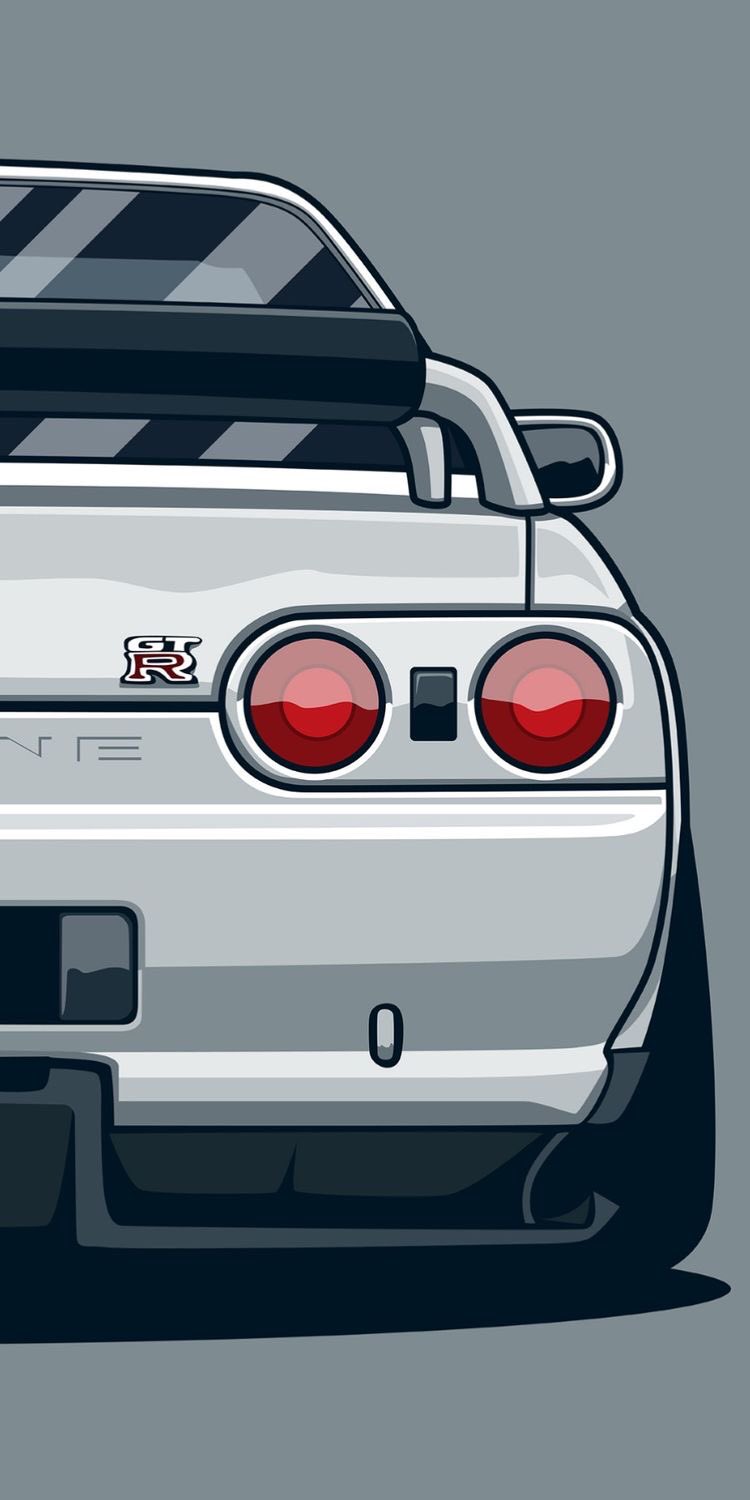 750x1500  Nissan skyline r34 gtr Обои Скачать | МобКубок