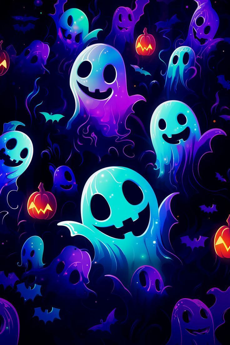 736x1104  Фон «Дом с привидениями» Кейт Свип на Хэллоуин, дизайн Лидии Редекопп