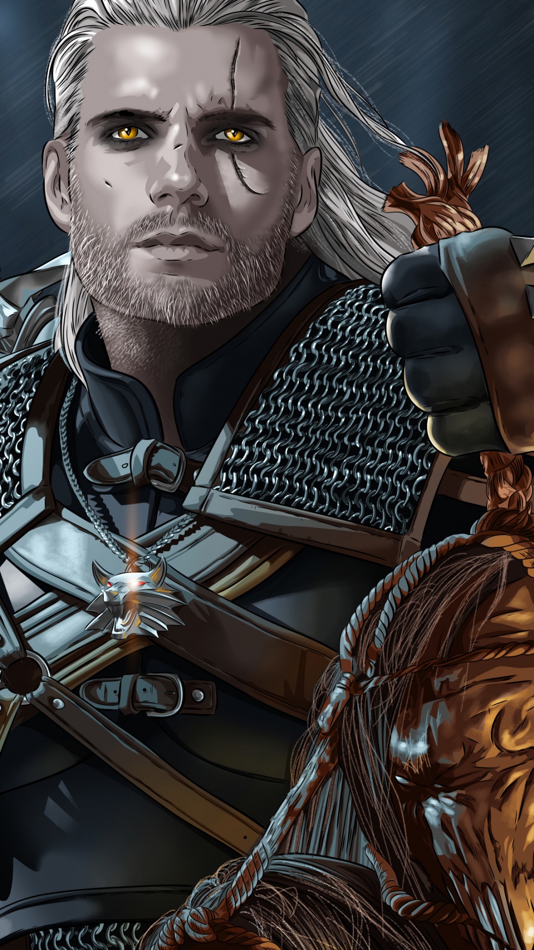 1080x1920  Обои Геральт из ривии, Генри кавилл, Ведьмак, компьютерная игра, игры на  телефон Android, 1080x1920 картинки и фото бесплатно