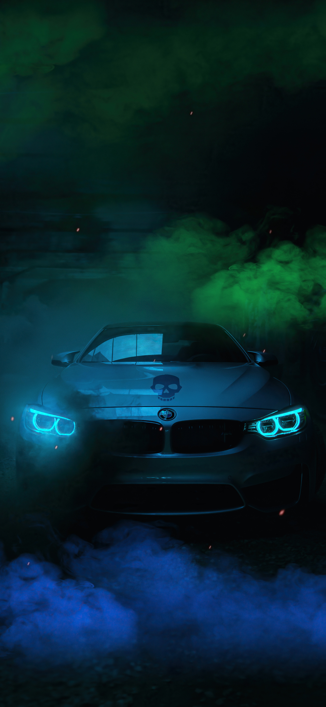 1125x2436  Обои Bmw Glowing 4k Iphone XS,Iphone 10,Iphone X HD 4k 1125x2436, изображения, фоны, фото и картинки