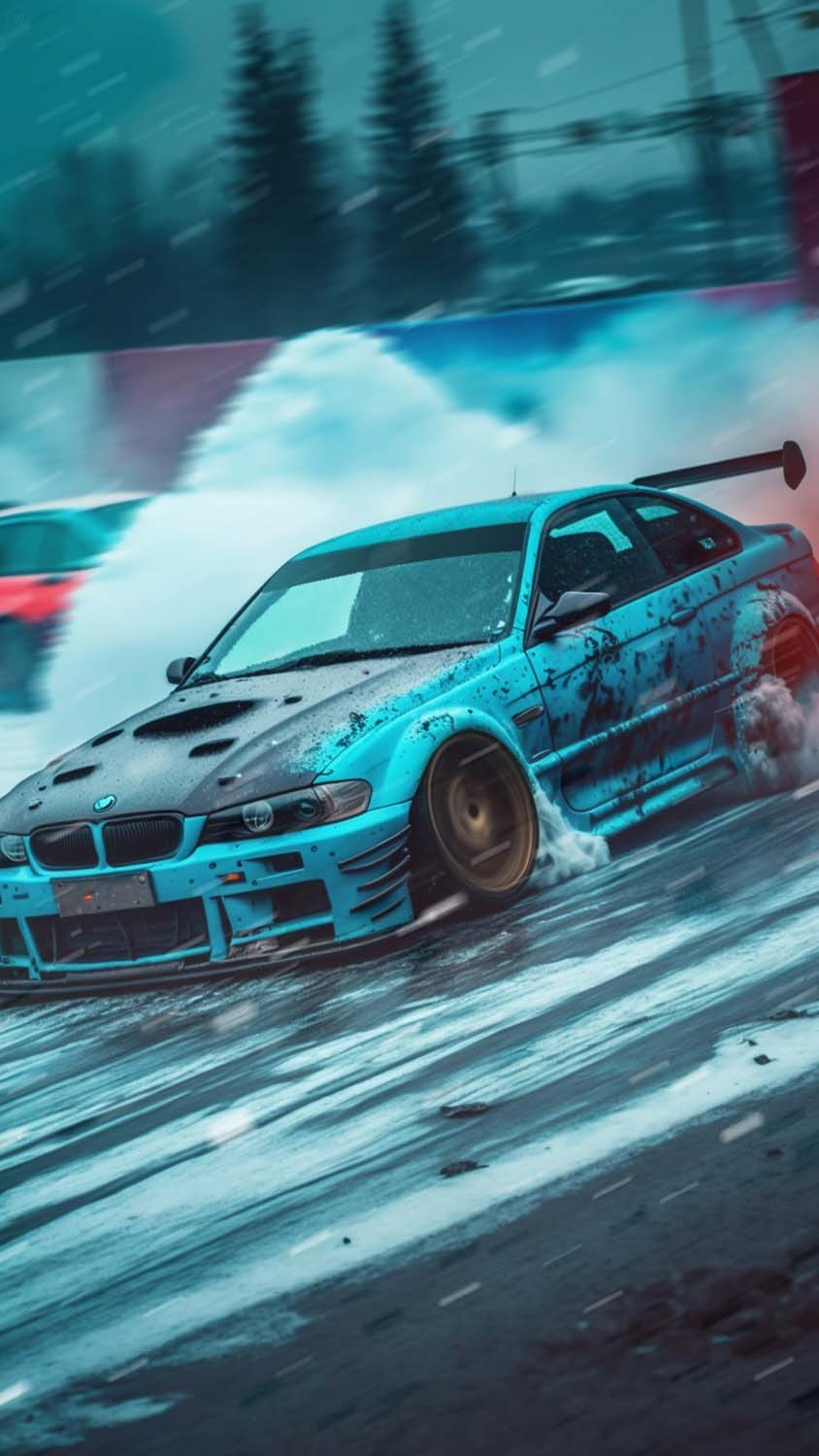 844x1500  BMW Drift Car iPhone Wallpaper HD — обои для iPhone в 2023 году | Обои для iphone, Машины для дрифта, Картинки крутых машин