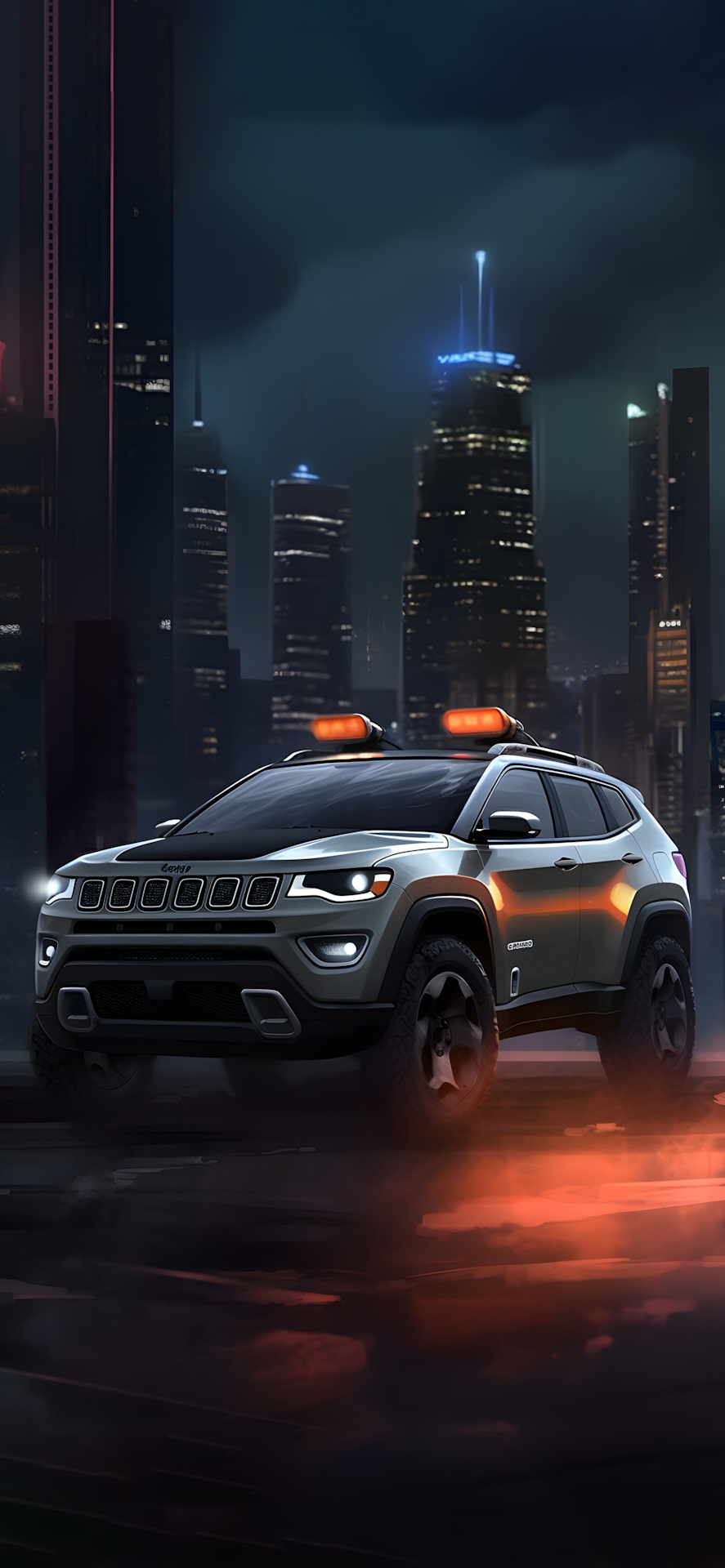 887x1920  Обои на телефон — Jeep Compass (2G), 2 л, 2019 года | просто так | DRIVE2