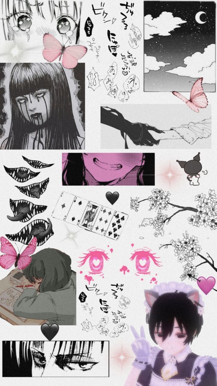 721x1280  Обои на телефон phone wallpaper Аниме Anime Manga Манга | Абстрактные  раскраски, Дизайн кредитной карты, Неоновые знаки