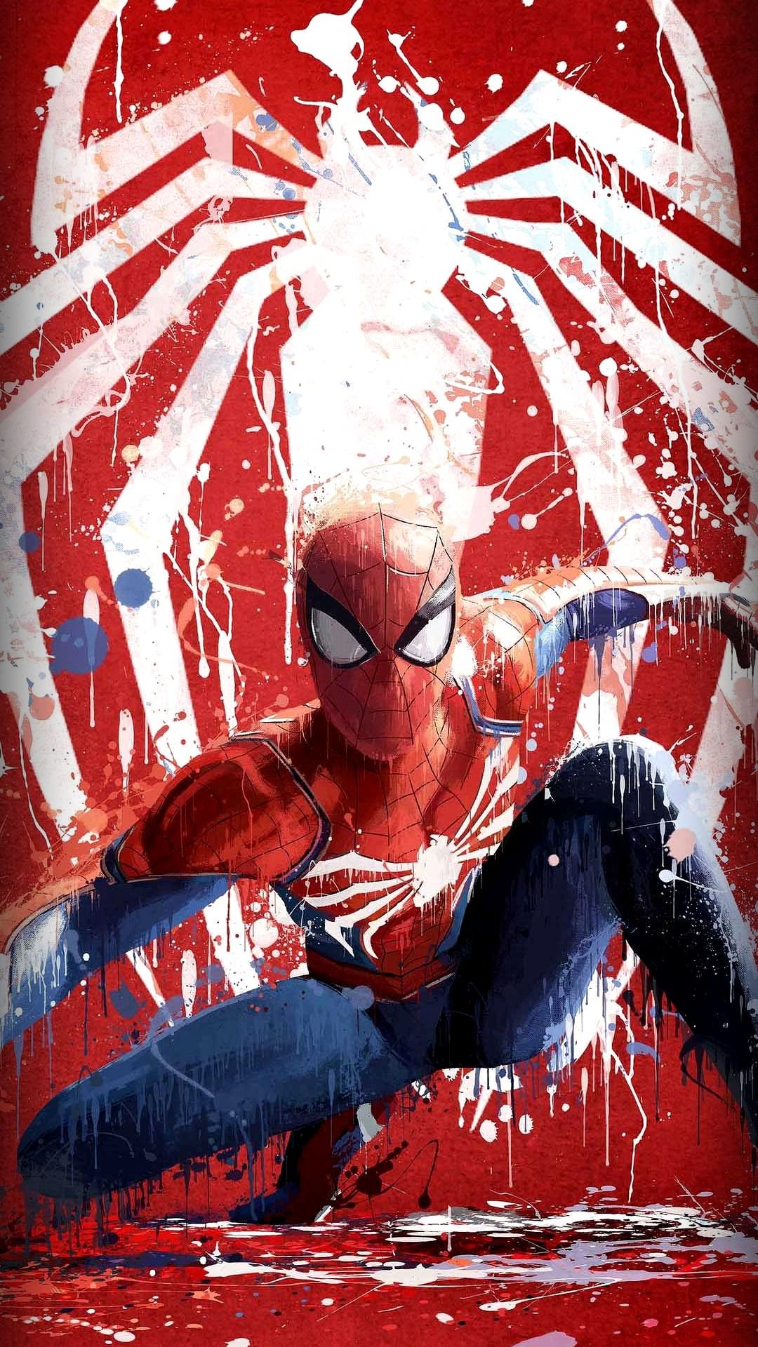 1080x1920  Обои для Телефона | Superhero wallpaper, Amazing spider, Spiderman ps4  wallpaper